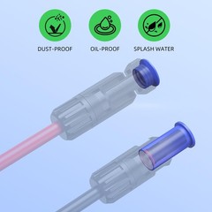 Bateria Power 300 Pairs Solar Connector Caps, Obvious Color Weather Resistant…