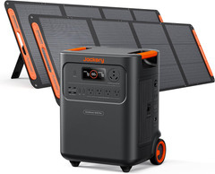 Jackery Homepower 3600 plus Portable Power Station with 2X 200W Solar Panels, 36