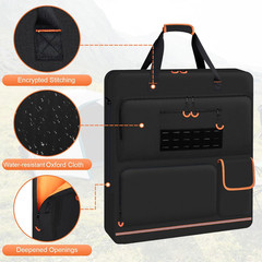 Solar Panel Storage Bag Fit for Jackery Solarsaga 100W 100X 200W | Orange Lining