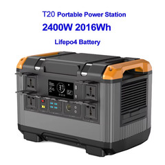 Portable Power Station 3000W 2400W 1200W Lifepo4 Battery Solar Generator UPS Bat