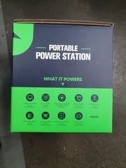 BLACK/GREEN – EBL PORTABLE POWER STATION EXPEDITION 330W