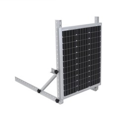 2 Set Solar Panel RV Tilt Mount（28in）Brackets Roof Flat Surface Adjustable Frame
