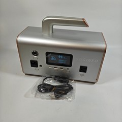 Sugineo Mobile Power Supply 600W Portable Solar Generator LCD Display 110V 220V