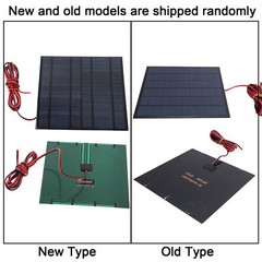 Solar Power Epoxy Module Board Polysilicon DC18V 4.5W Tool Supplies With 2meter
