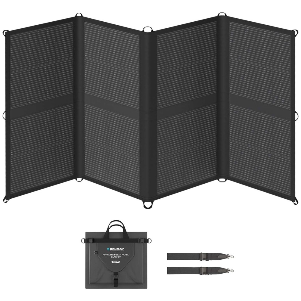 Lightweight 200W Solar Panel for Camping, RV, Marine