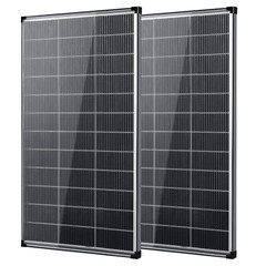 400 watt Solar Panel,2pcs 200W Bifacial Solar Panel 18V 18BB N Bifacial 200W*2