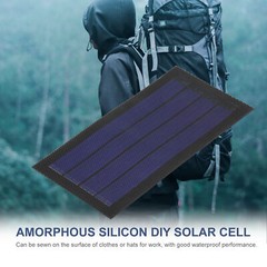 1W Flexible Solar Panel Small Thin Amorphous Silicon Solar Cell DIY B7U7