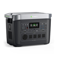 Portable Power Station ，INFINITY 2000 Black Electric Solar Generator，2048Wh Life