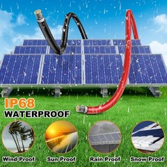Oududianzi 2×50 Feet Solar Panel Wire, 10AWG Solar Wire Tinned Copper 10 Gauge P