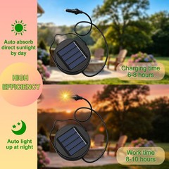 AA 600mAh Solar Light Replacement Top Waterproof LED Lantern Part