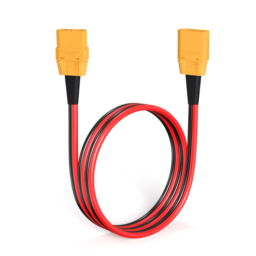 ELFCULB XT90 Extension Cable 10AWG 6FT for Portable Power