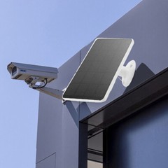 4W/5V Solar Panel For Outdoor Ring Spotlight Camera Security Cam Battery Charger