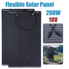 400W Portable Flexible Solar Panel IP68 for RV Camping Home Rooftop Off-Grid