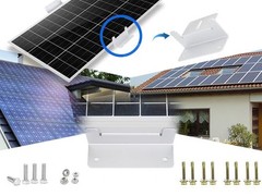 16 Units Solar Panel Mounting Brackets,Z Bracket Sets Lightweight Aluminum Co…