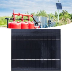 Solar Panel Waterproof 6W 12V DIY Solar Panel for Solar Toys/Lights/Displays