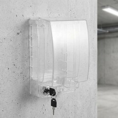Lockable Outlet Cover – Clear Waterproof Socket Protector for 86 Type Outdoor