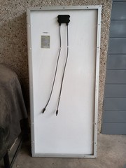 Five Rich Solar 24 volt 200 watt solar panels. less than 3 years of service