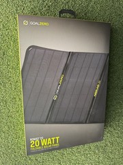 Goal Zero Nomad 20 Foldable Solar Panel. Charge phone, GPS + MORE. New! Sealed