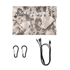 For Camping Hiking 800W Foldable Solar Panel USB 5V Charger Portable Power Bank