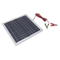 1 50W Portable Solar Panel With Battery Clip For RV Camping
