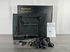 Keshoyal Black 60 Watt High Efficiency Portable Solar Panel For Camping