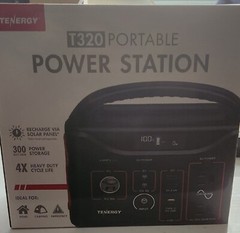 Tenergy T320 Portable 300Wh Backup Power Station