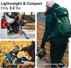 88.8Wh Solar Generator with 21W Panel – Portable Power for Camping & Emergencies