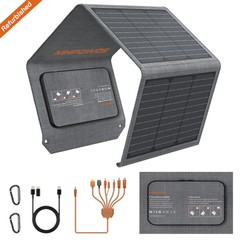 Portable Solar Panel Kit 40 80 120 Watt Foldable for Power Stations Refurbished
