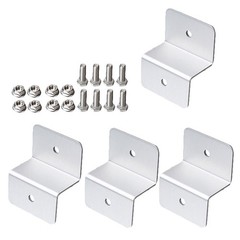 4Pcs Aluminum Solar Panel Rack for Home Mounting Bracket