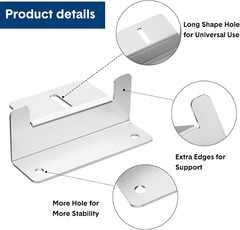 10 Set Solar Panel Mounting Brackets Z Bracket Aluminum Solar Panel Mounting Bra