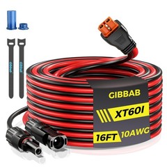 16FT 10AWG Solar to XT60i, 3 6 10 16 20 25FT Solar Panel Connector to XT60i-F…