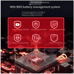 Portable Power Station 12V 100Ah 300Ah LiFePO4 Battery Packs with Integrated BMS