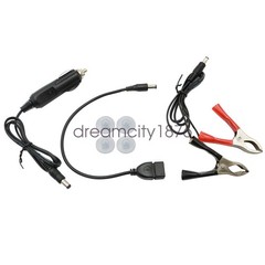30W Solar Panel 12V Trickle Charger Battery Charger Kit Maintainer Boat RV Car