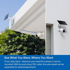 Tapo Solar Panel A200, (Compatible with Magcam C425, C420, and C400), Long-Lasti