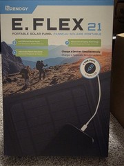 Renogy E.FLEX 21 Portable Foldable 21W Monocrystalline Solar Panel USB Outdoor