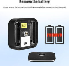 Solar Panel for Blink Camera, Solar Panel Compatible with Blink Outdoor (3rd Gen