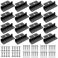 16PCS Solar Panel Mounting Z Brackets, Aluminum Solar Panel Mounting Bracket …