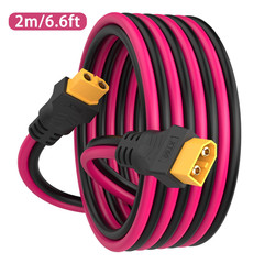 XT60 Extension Cable 12AWG XT60 to XT60 Cable, with Male to Female Connectors Su