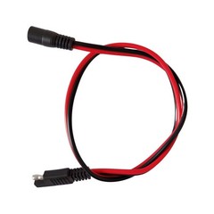60CM SAE to DC Female Solar Cable 14AWG Charging Cable Accessory for Solar Panel