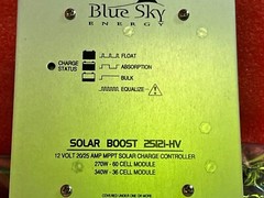 Blue Sky Energy Solar Boost 2512iX-HV MPPT Solar Charge Controller 25 Amp 12 V