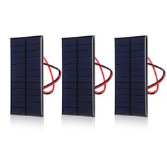 3Pcs Mini Solar Panel DC 6V Polysilicon Solar Cell Charger Module Solar DIY P…