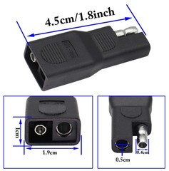 SAE to SAE Polarity Reverse Adapter 2Pin SAE Connector Extension Solar Panel …