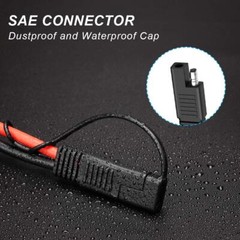Solar Panel Connector Cable 10AWG SAE Connector to Male & Female Solar Connec…