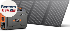 Solar Powered Generator 200W Peak/100W Rated, Portable Solar Generator Power Sta
