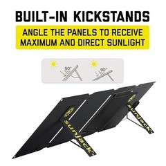 Foldable and Waterproof Solar Panel | ETFE Monocrystalline, USB-C and 40 Watt