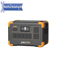 pecron Portable Power Station E1000LFP 1024Wh 1800W LiFePO4 Expandable Refurbish