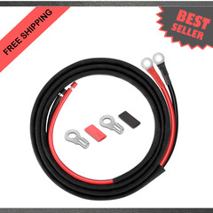 10 Gauge Battery Cable 8FT for Automotives RVs Solar Marine Motorcycles