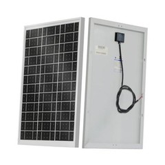 Solar Panel 18V Monocrystalline Waterproof Panel for Charging 12V Battery 25W