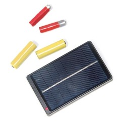 Solar Battery Charger, 1W, 4V, Solar Panel Suitable for AA / AAA Battery Charge