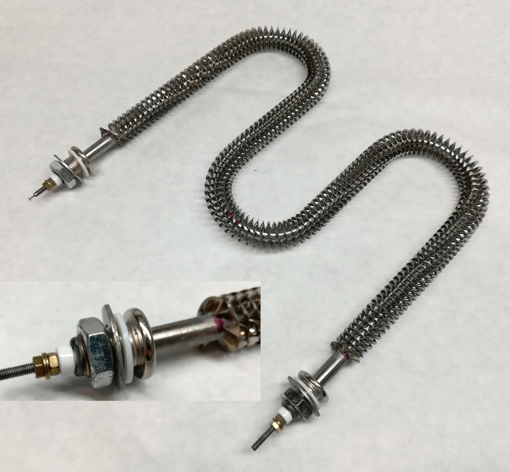 1000 Watt / 24 Volt / Dump load heating element “TOUCH SAFE” type – Radial Fins